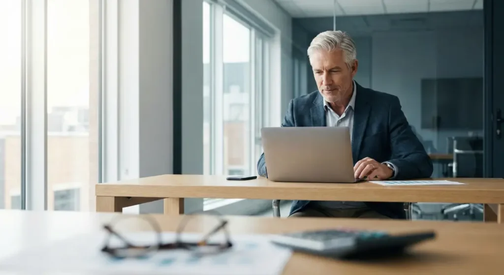 Senior analysant sa stratégie d'épargne retraite (PER, Assurance Vie, PEA) pour contrer l'inflation 2026.